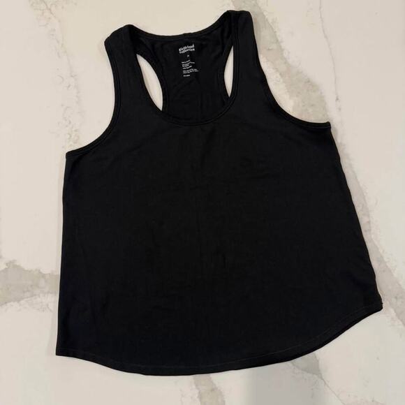 Girlfriend Collective Heavy Relaxed Racerback Workout Tank Top Women's Medium - Picture 1 of 4